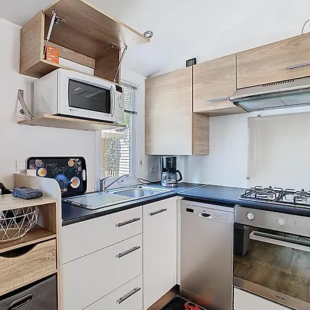 Mobil-home Cl 18 A - La Carabasse - Siblu Avec Piscine Payante Ferienhaus