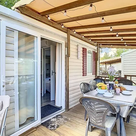 Ferienhaus Mobil-home Cl 18 A - La Carabasse - Siblu Avec Piscine Payante Vias