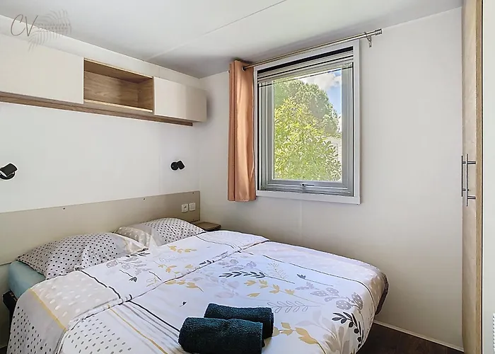 Mobil-home Cl 18 A - La Carabasse - Siblu Avec Piscine Payante * 비아스