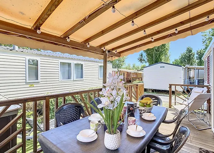 펜션 Mobil-home Cl 18 A - La Carabasse - Siblu Avec Piscine Payante *